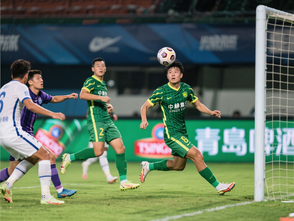津门虎补时失误送礼 国安惊险逼平带走一分 相比之下,北京国安面对津门虎的全场压迫也